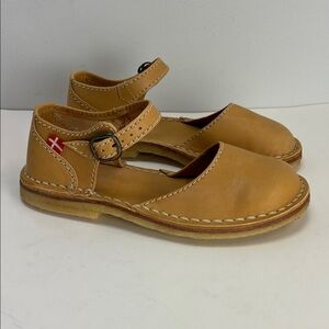 Duckfeet Mols Shoes Bio Tan Leather Shoes Mary Jane Sandals EU 38 Womens 7.5 8